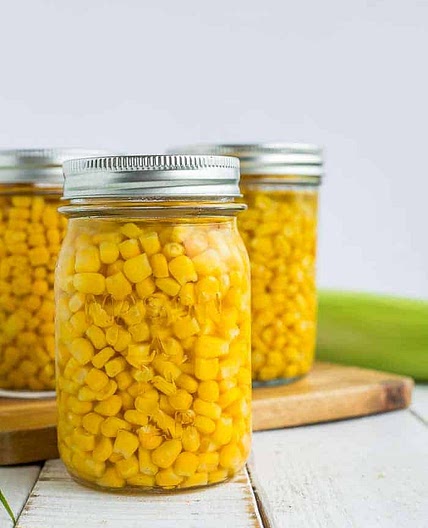Canning Corn {How to Can Corn}