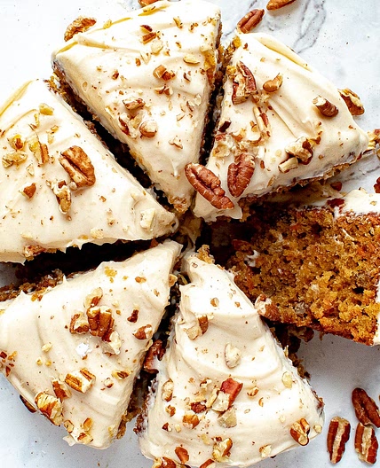 Mini Carrot Cake Recipe with Cream Cheese Frosting