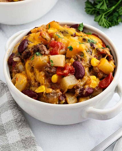 Crockpot Cowboy Casserole