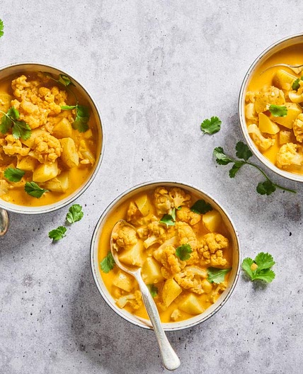 Blumenkohl-Kartoffel-Curry