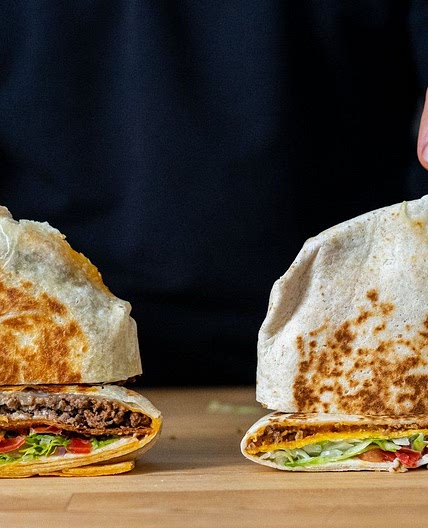 Taco Bell's Crunchwrap Supreme at Home