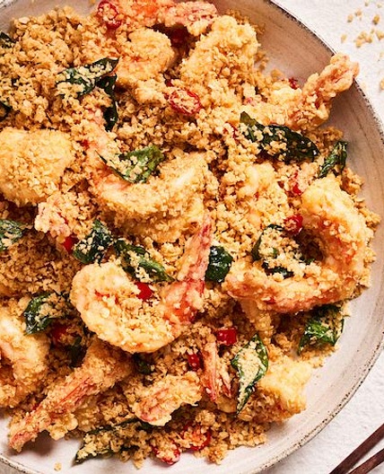 Singapore Cereal Prawns recipe | Marion's Kitchen