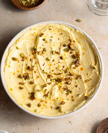 Shrikhand Recipe (Sweetened Indian Yogurt Dessert)