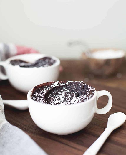 5-Minute Chocolate Mochi Mug Cake