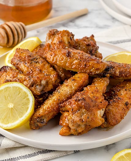 Honey Lemon Pepper Wings