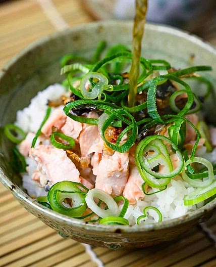 Salmon Ochazuke (Japanese Tea on Rice)