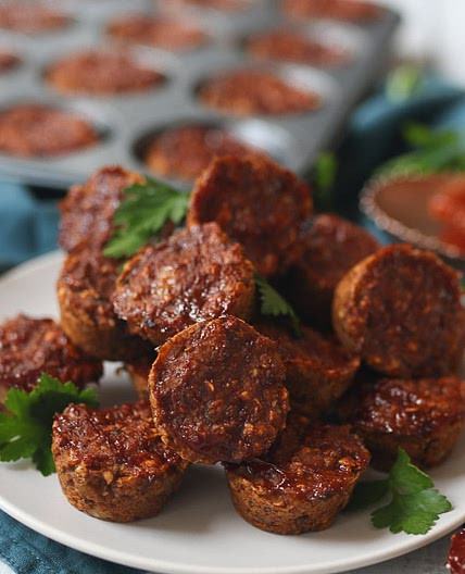 Lentil Vegan Meatloaf Muffins