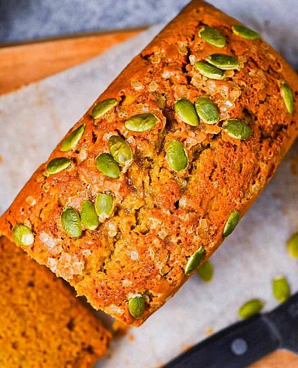 Spiced Kabocha Loaf Cake (Pumpkin Bread)