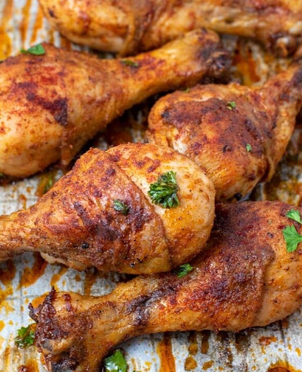Crispy Baked Chicken Drumsticks