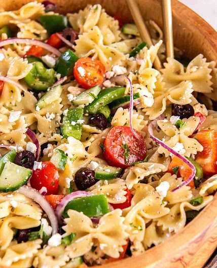 Easy Greek Pasta Salad