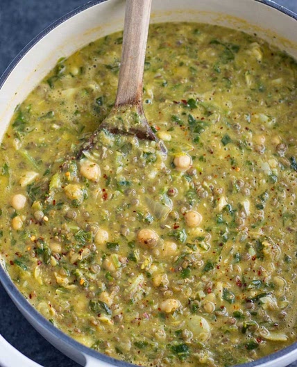 Creamy Chickpea Soup