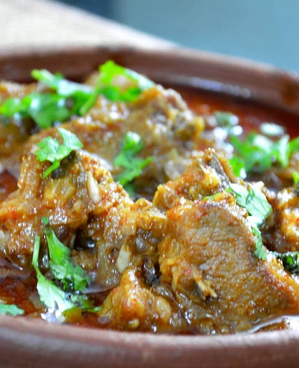 Dhaba Mutton Recipe-Spicy Mutton Gravy