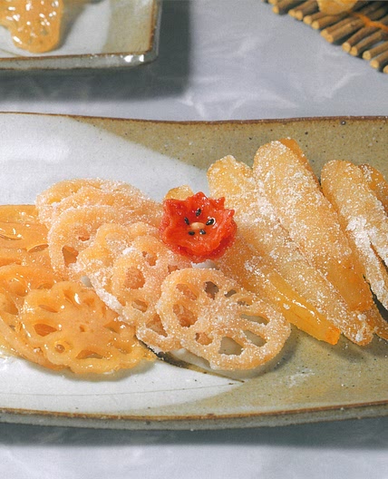 연근정과 · 더덕정과