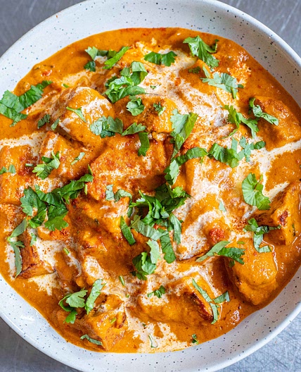 Butter Halloumi Curry