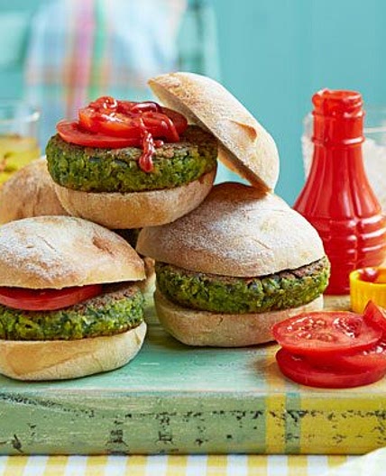 Green burgers
