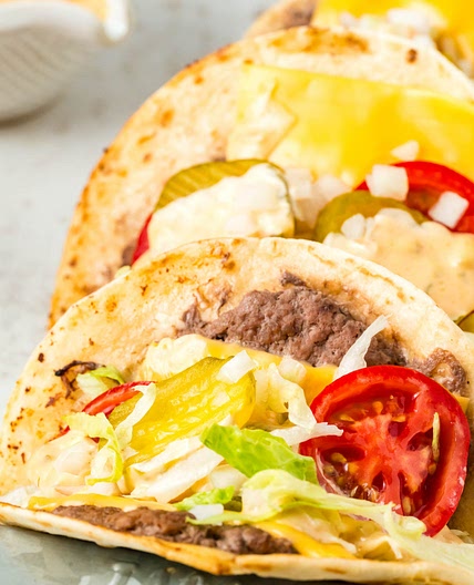 Viral Smash Burger Taco