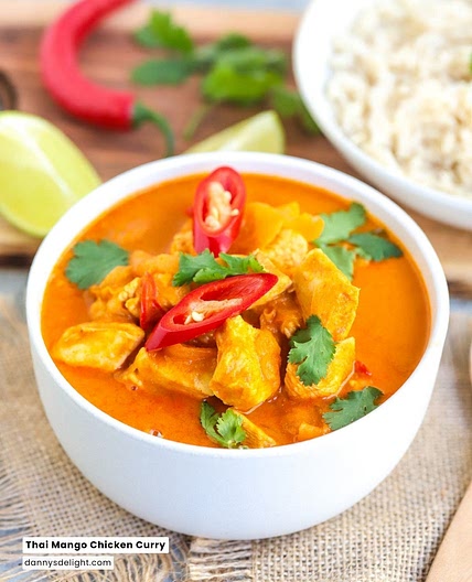 Thai Mango Chicken Curry
