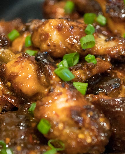 Sweet and Spicy Thai Wings