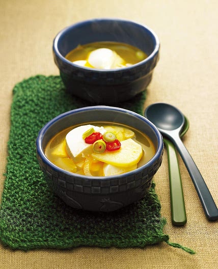 순두부감잣국 만드는 법