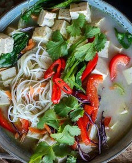 Instant Thai Curry Noodle Soup