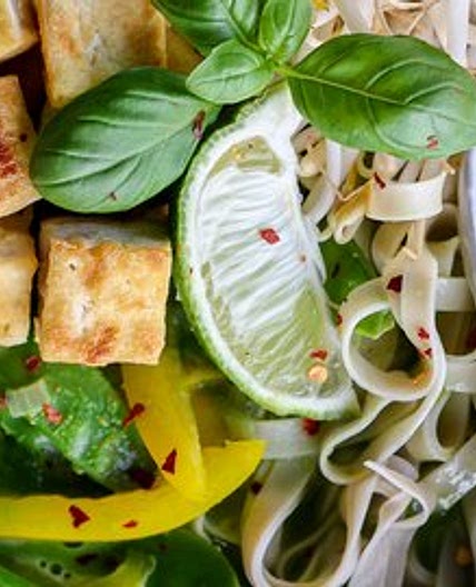 Coconut Thai Green Curry Noodle Soup