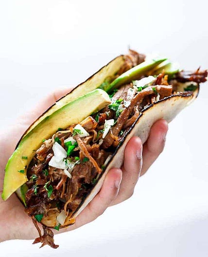 Slow Cooker Barbacoa Short Rib Tacos