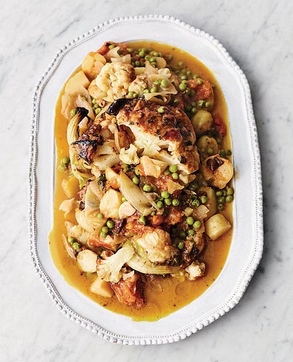 Greek-inspired cauliflower stew