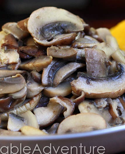 Congolese Mushrooms with Fresh Lemon Juice