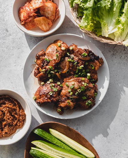 Korean Chicken Bulgogi (Dak Bulgogi)