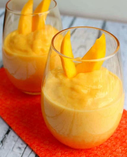 Mango Peach Smoothies