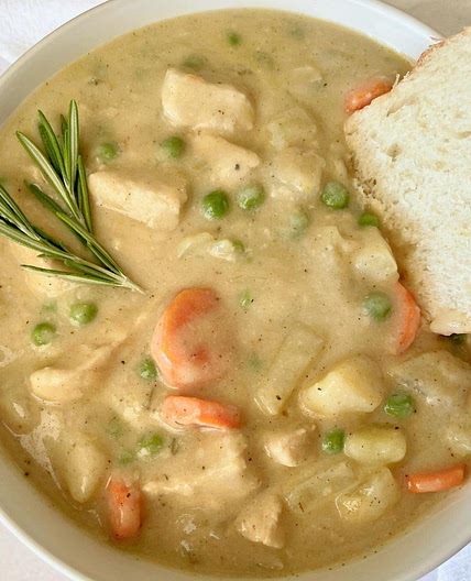 Vegan Pot Pie Soup