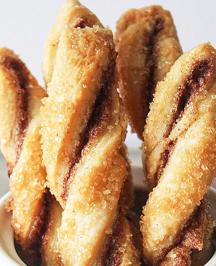 Pie Crust Cookies Twists with Recipes for Dipping Sauce