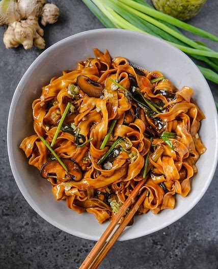 Ginger and Scallion Noodles