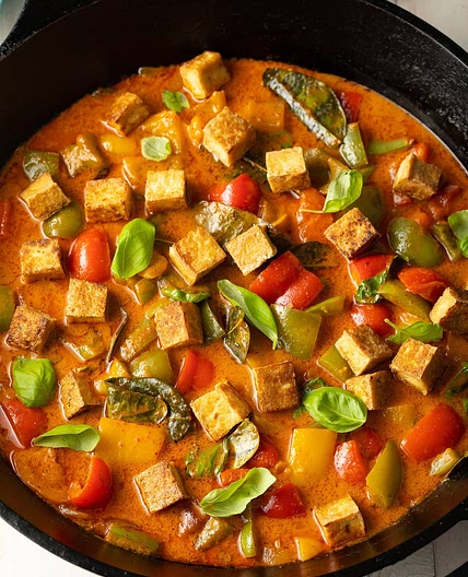 Panang Curry with Tofu