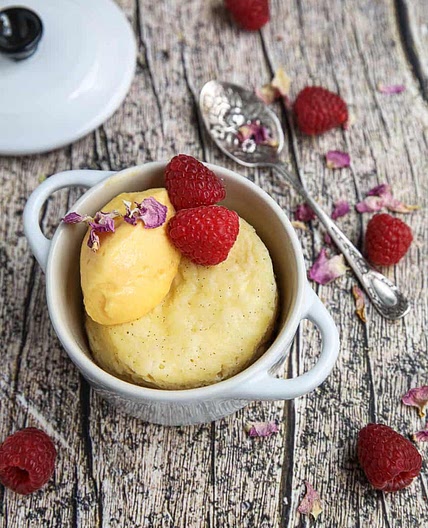 Keto Vanilla Mug Cake