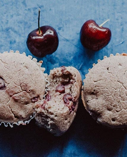 Gluten Free Cherry Muffins