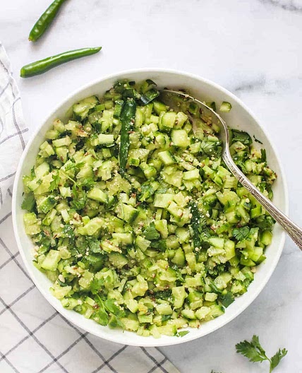 Kakdi Koshimbir | Khamang Kakdi