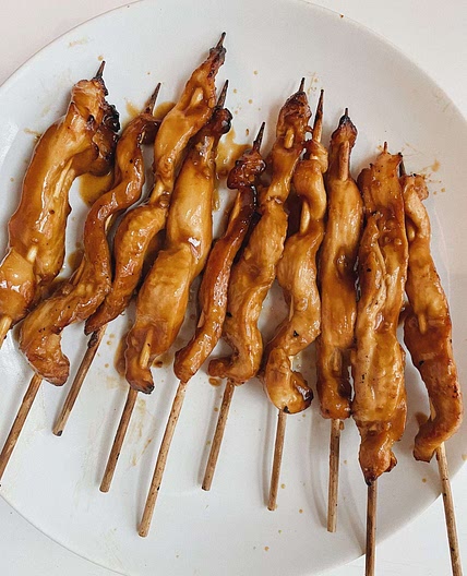 Teriyaki Chicken on a Stick