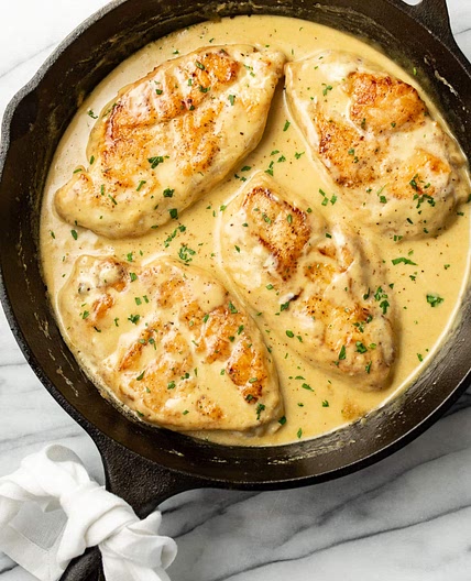 Creamy Honey Mustard Chicken