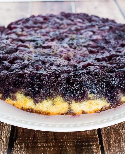 Blueberry Upside Down Cake