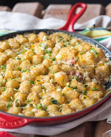 Texas Tater Tot Casserole