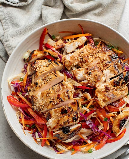 Crunchy Sesame Chicken Salad