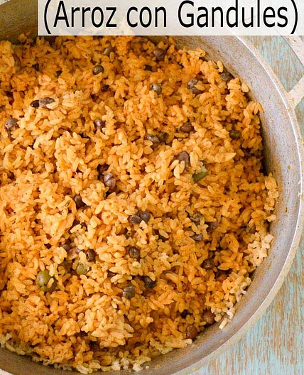 Arroz con Gandules (Puerto Rican Rice)