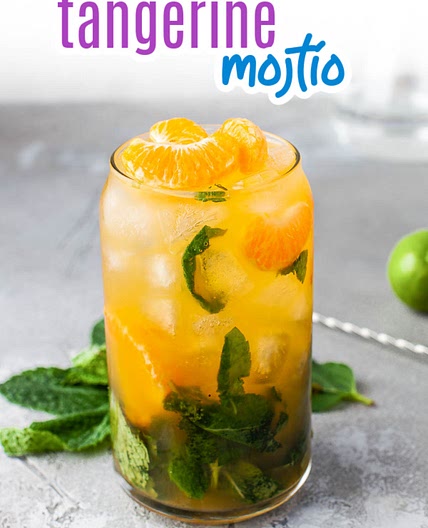 MANDARIN OR TANGERINE MOJITO