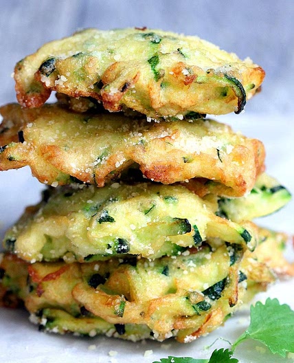 Zucchini-Parmesan Fritters
