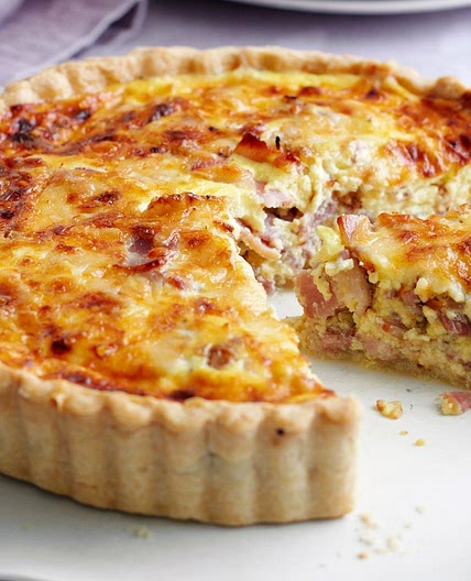 Easy quiche Lorraine recipe by Mary Berry