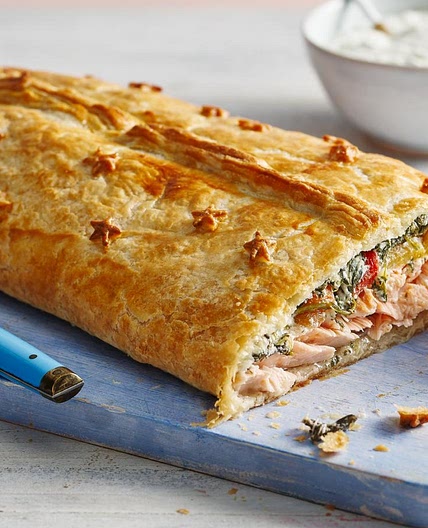 Salmon en croûte