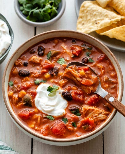 My Favorite Slow Cooker Chicken Chili Recipe