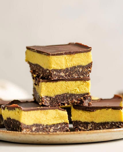 No-Bake Vegan Nanaimo Bars