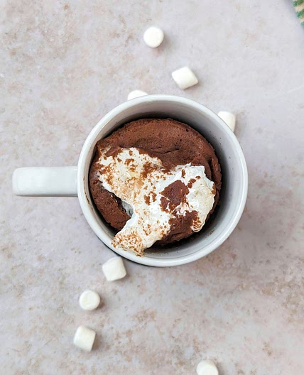 Hot Chocolate Mug Cake